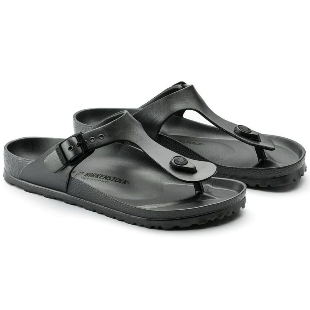 Birkenstock Gizeh Essentials EVA - Metallic Anthracite